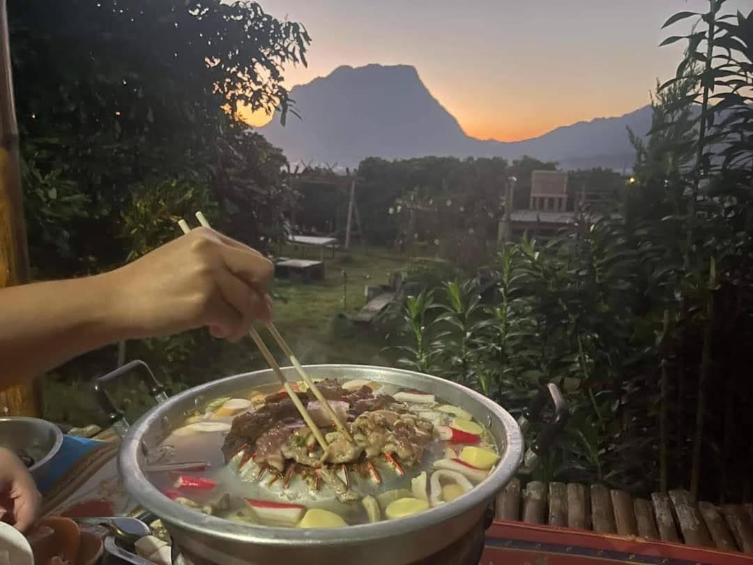 Baan 2 Dao Farmstay Chiang Dao Buitenkant foto